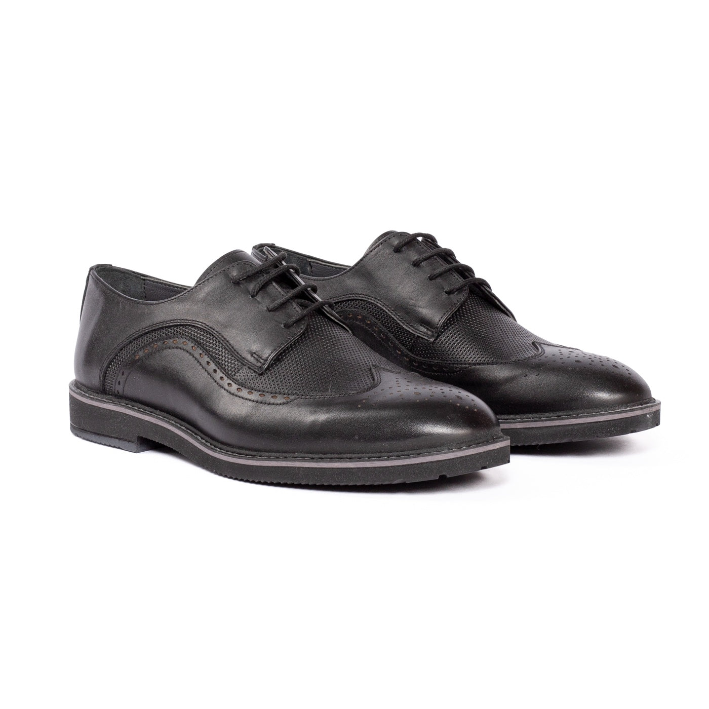 Pantofi barbati casual 214 negru