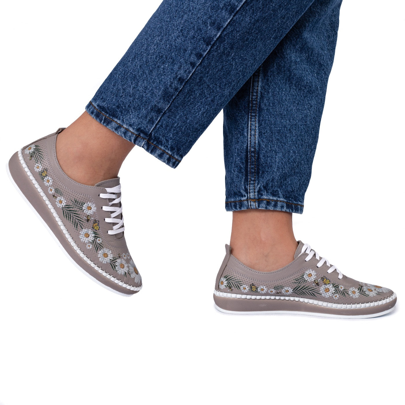 Pantofi dama casual 111 nude