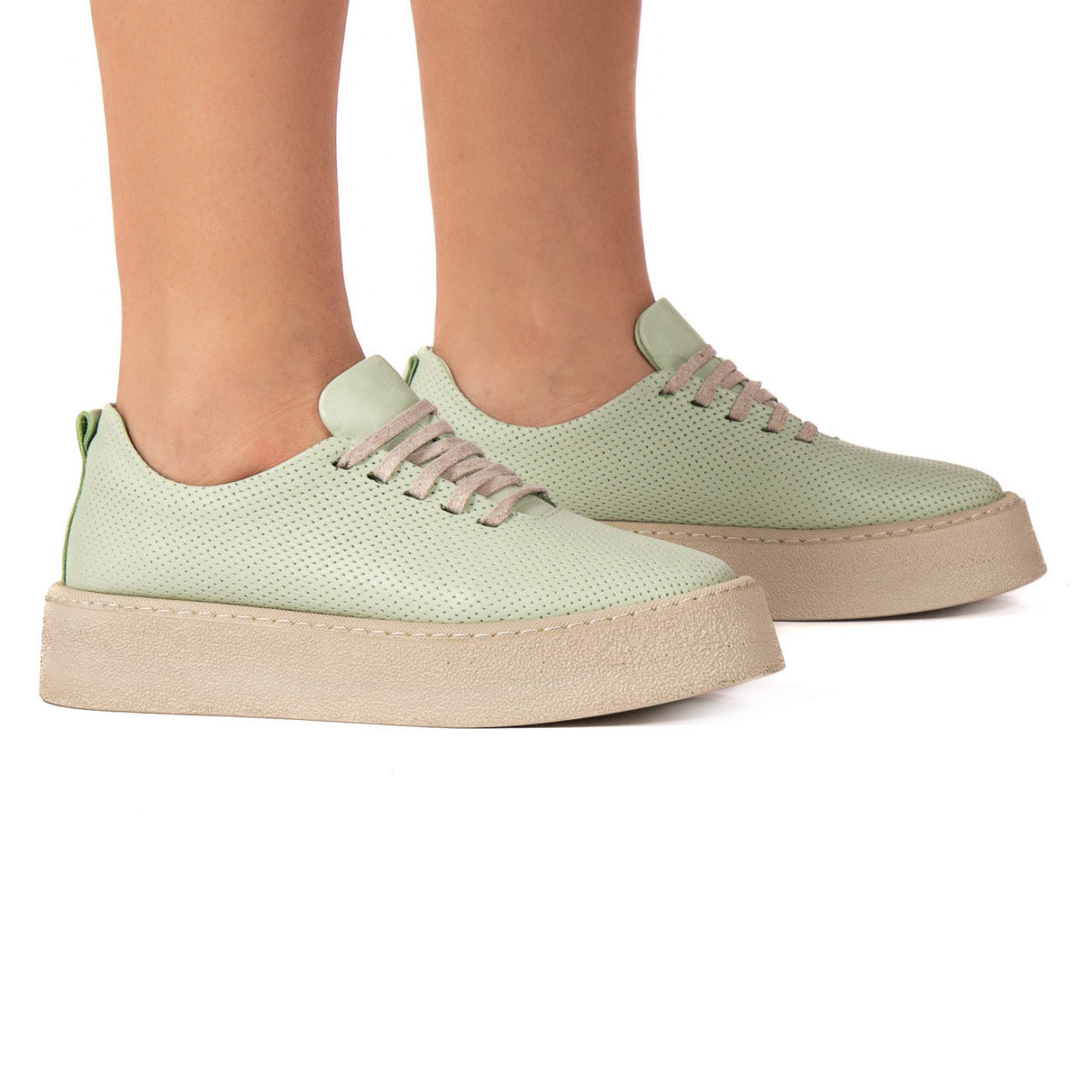 Pantofi dama casual 663 verde