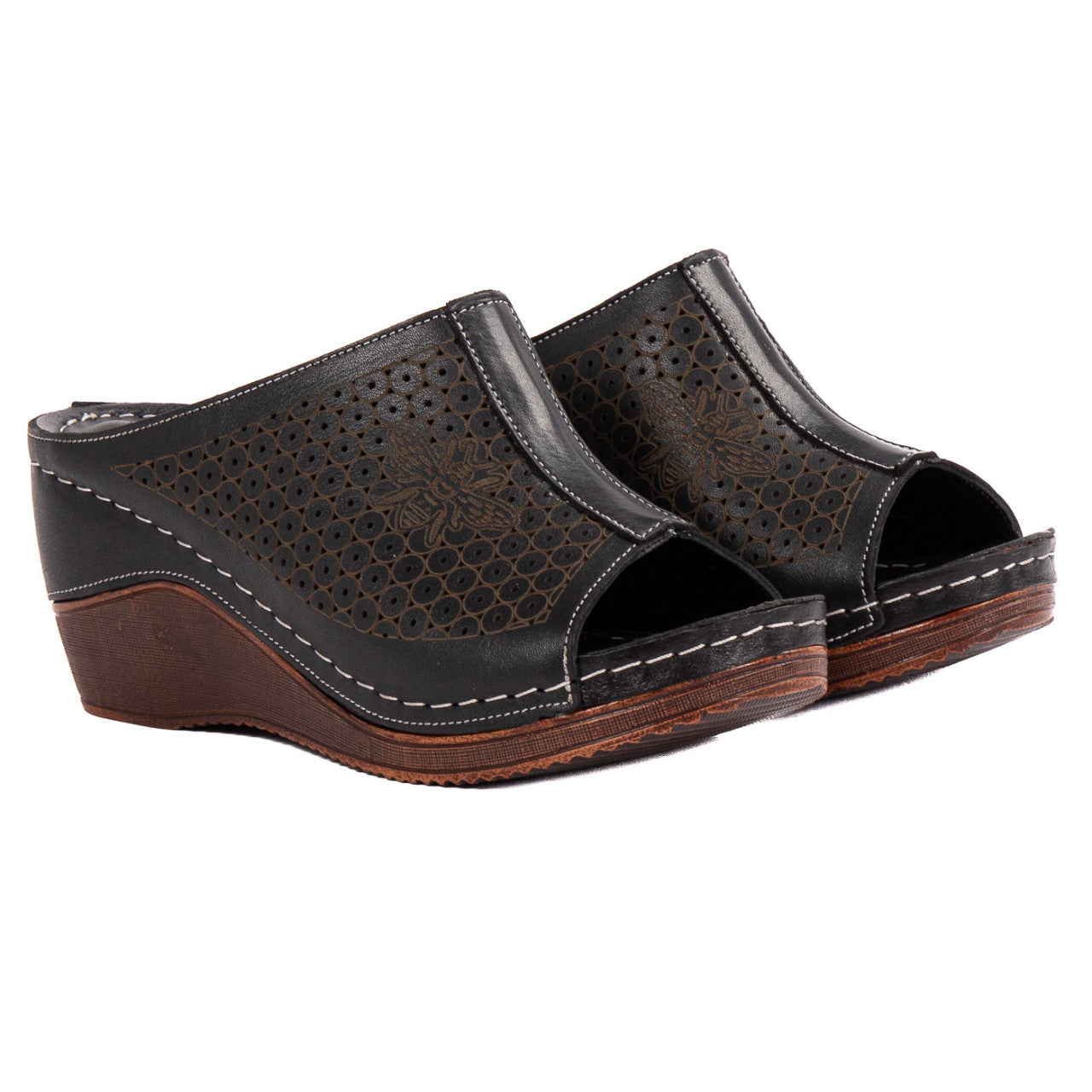 Saboti dama 6112 negru