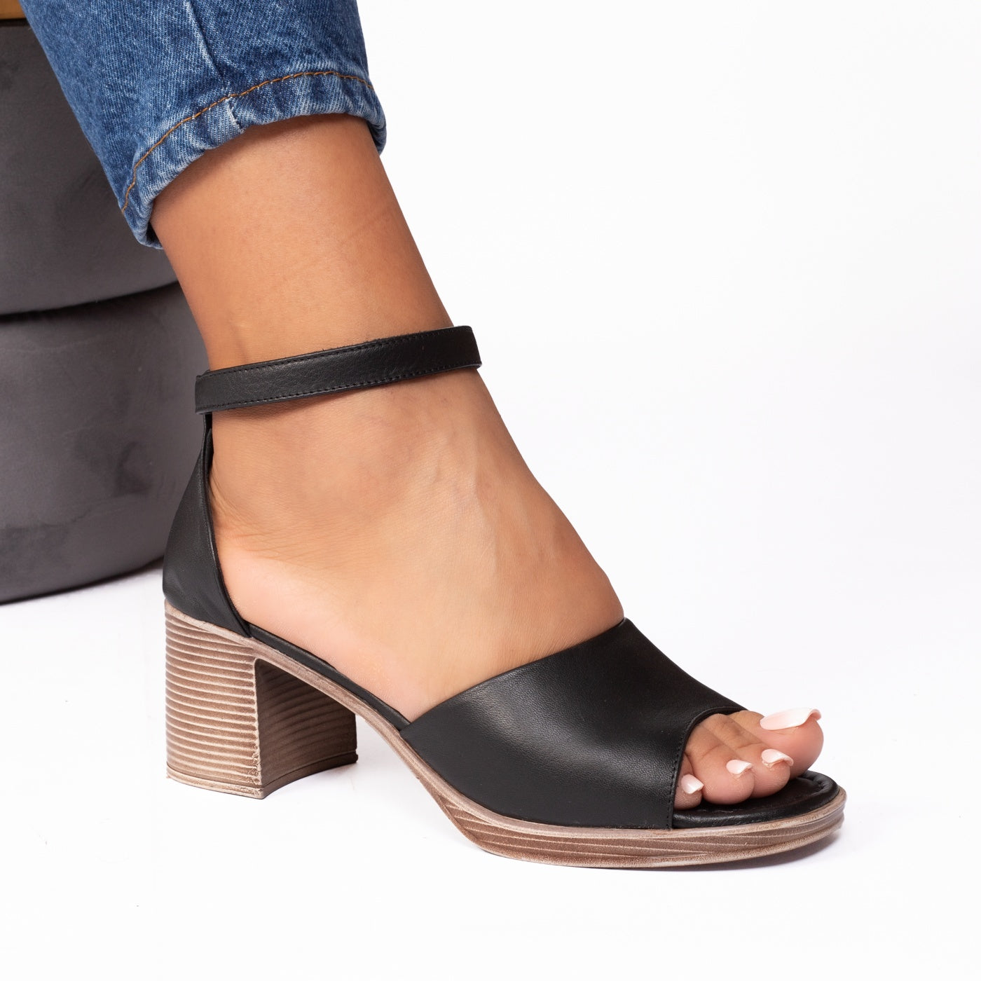 Sandale dama 412 negru