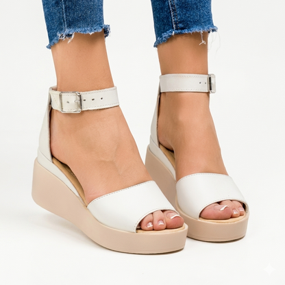 Sandale dama 959 alb