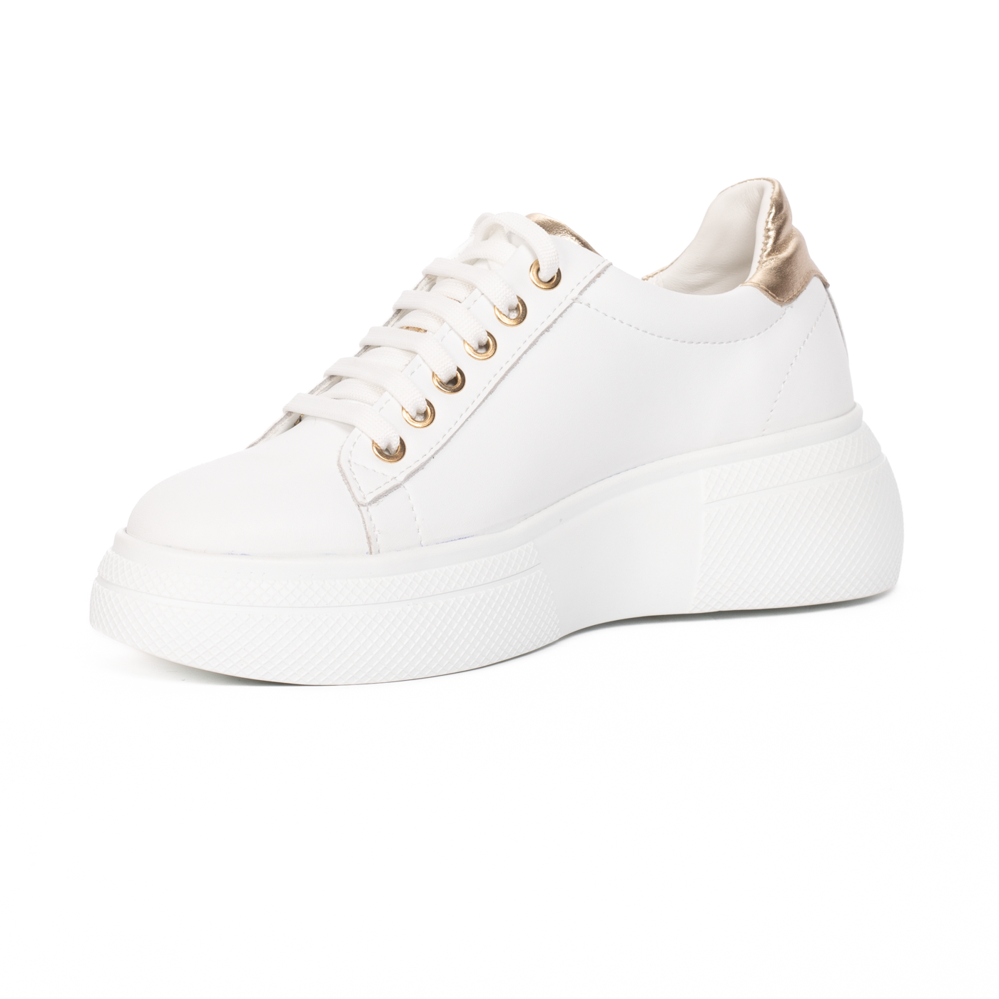 Pantofi dama casual 206 alb
