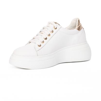 Pantofi dama casual 206 alb