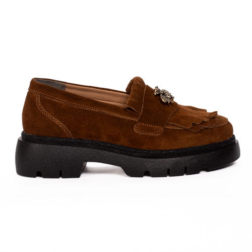 Pantofi dama casual FL maro velur