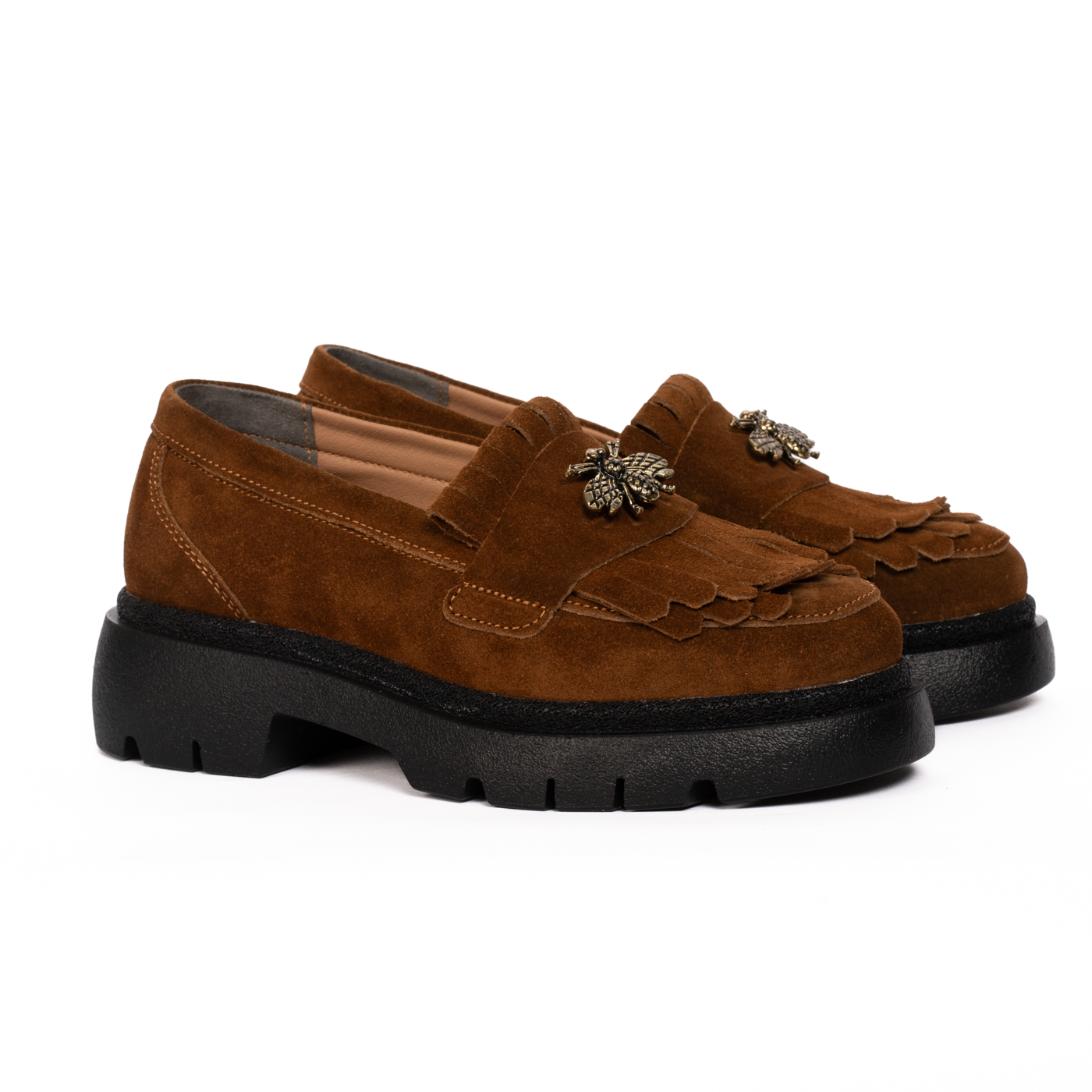 Pantofi dama casual FL maro velur