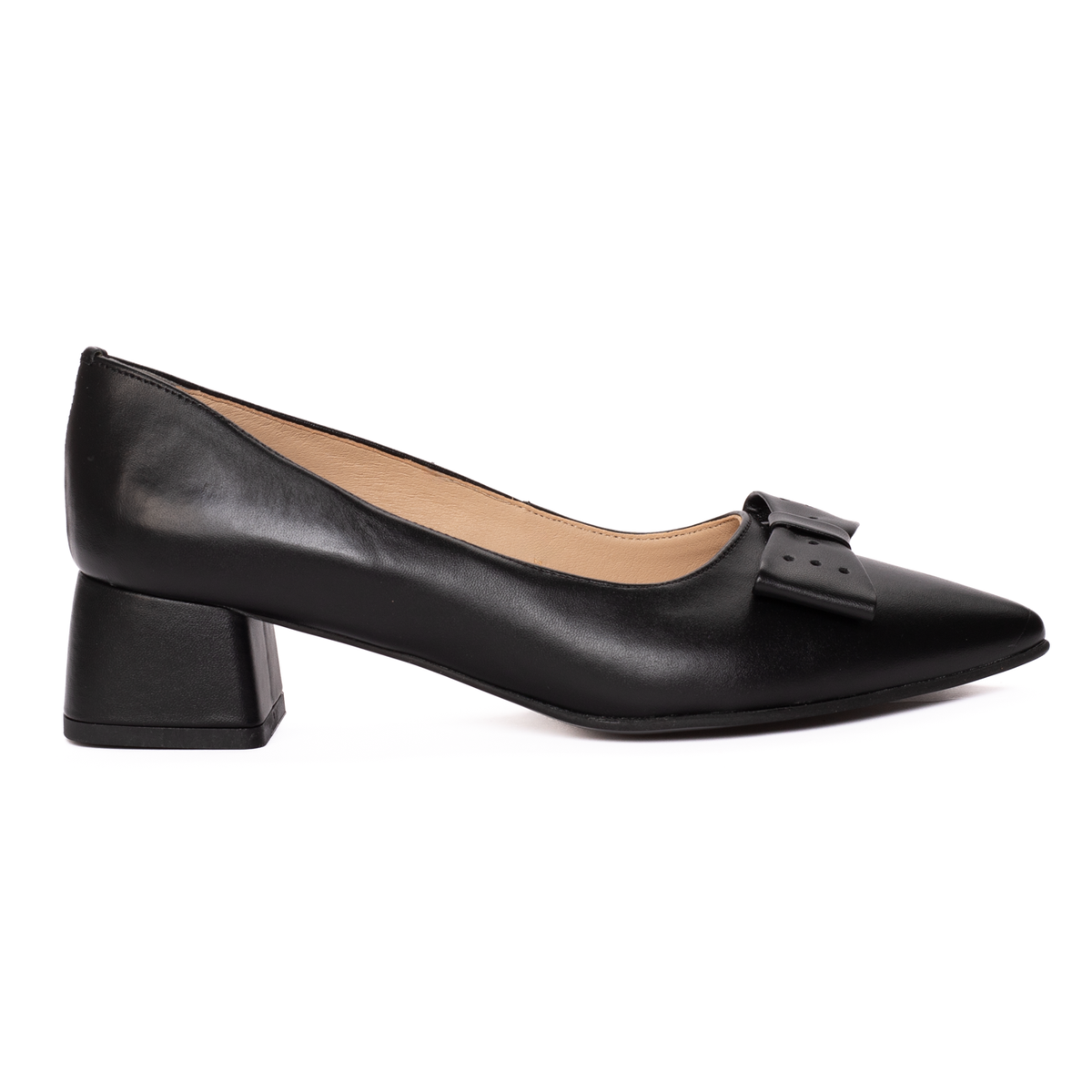 Pantofi Dama Piele Naturala Negri 5490