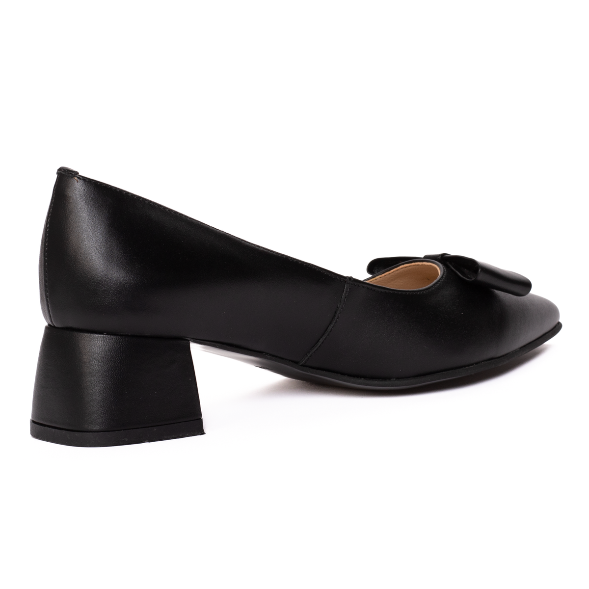 Pantofi Dama Piele Naturala Negri 5490