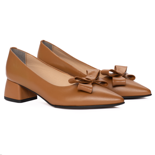 Pantofi Dama Piele Naturala Maro 1460