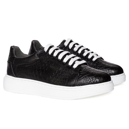 Adidasi barbati negru croco Maxic