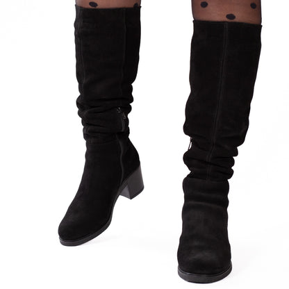 Cizme dama 800 negru velur