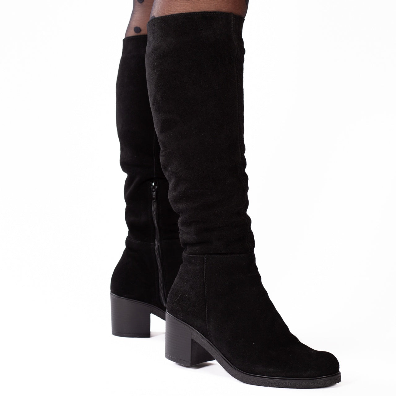 Cizme dama 800 negru velur