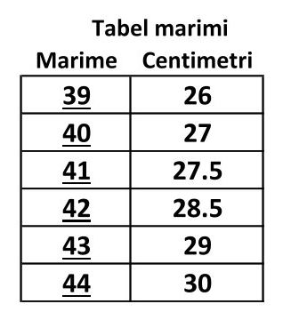 Ghid mărimi Adidasi barbati negru croco Maxic