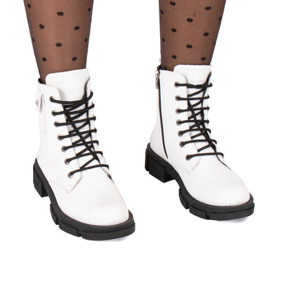 Ghete dama 3000 alb