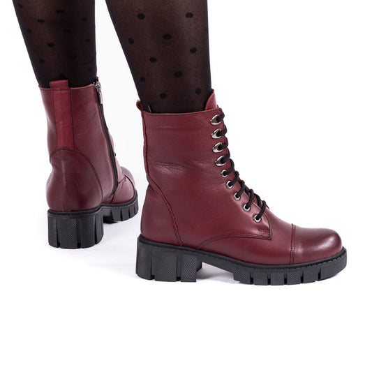 Ghete dama 3016M bordo