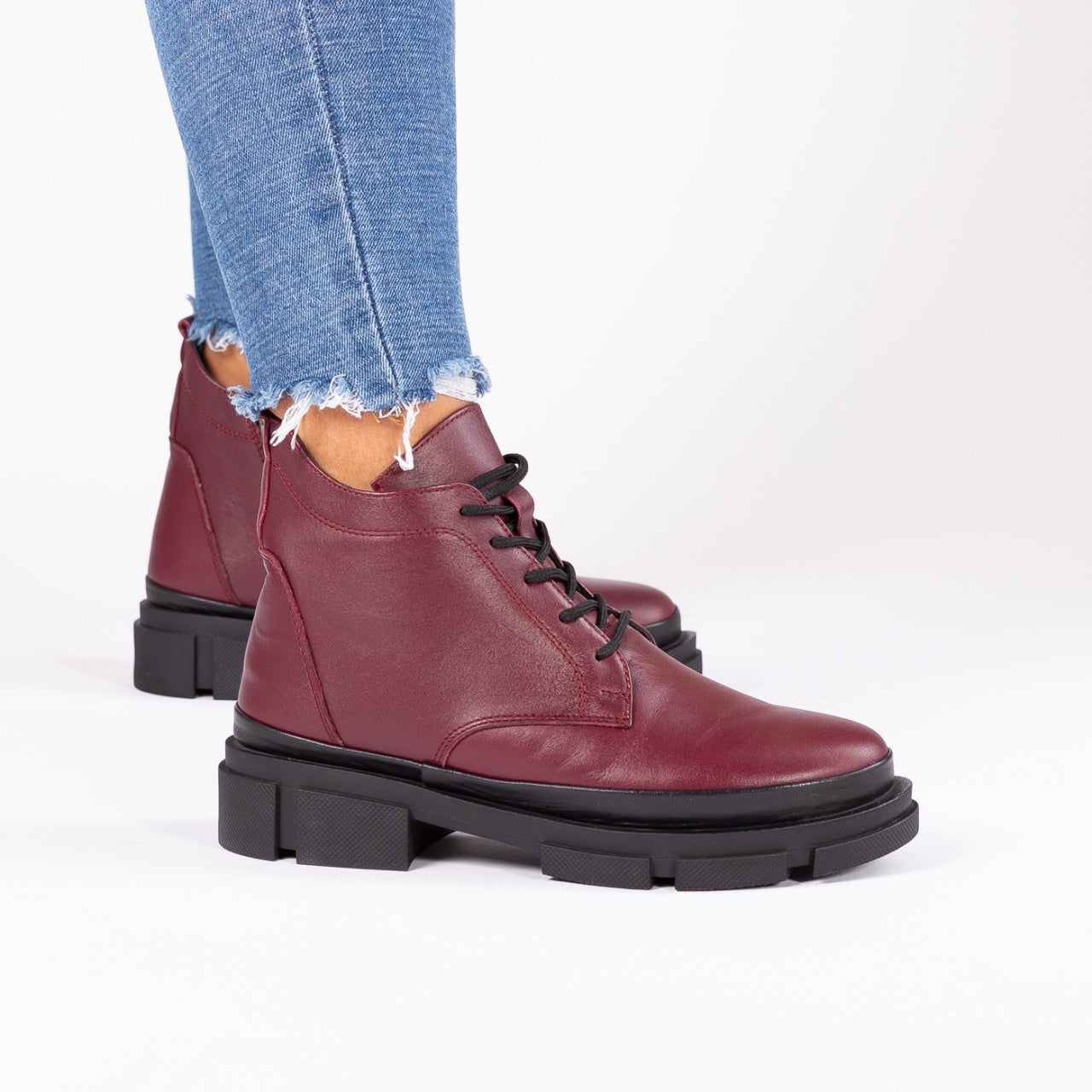 Ghete dama 4000 bordo