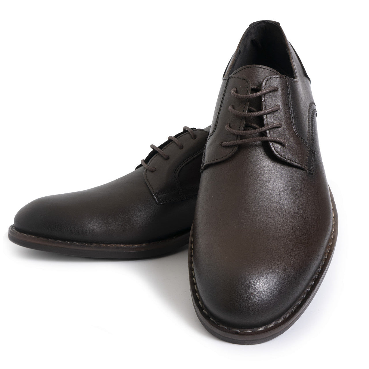 Pantofi barbati casual 311 maro inchis