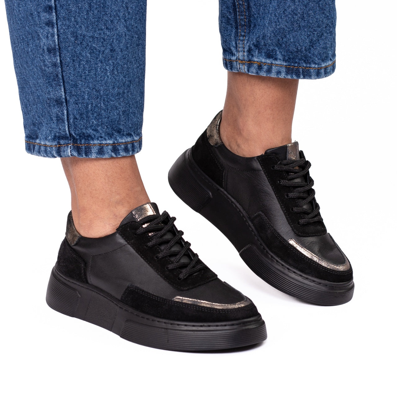 Pantofi casual dama 4228 negru