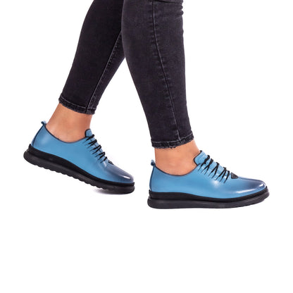Pantofi dama 40873 mavi