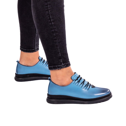Pantofi dama 40873 mavi