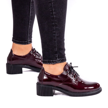 Pantofi dama 836 grena
