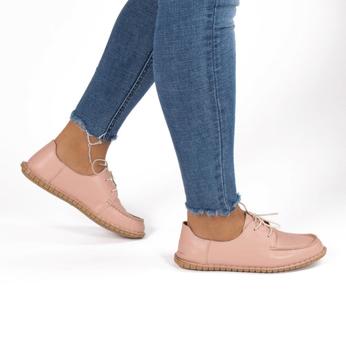 Pantofi dama casual 061 pudra