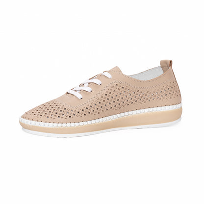 Pantofi dama casual 102 -30110 Bej