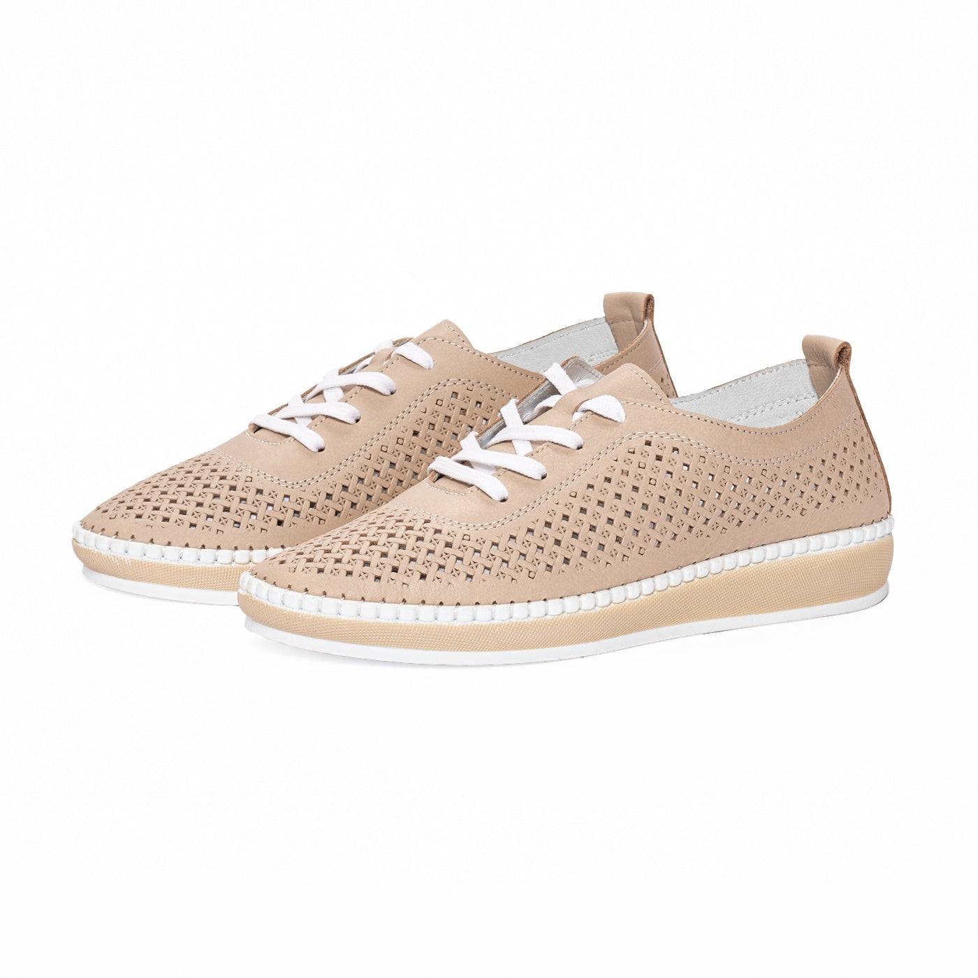 Pantofi dama casual 102 -30110 Bej