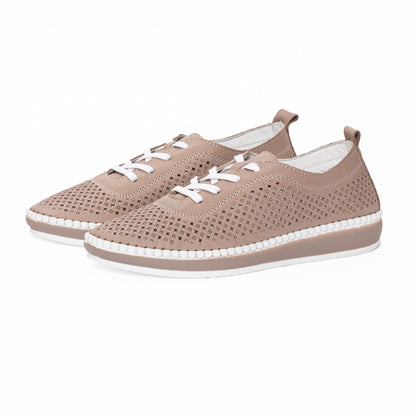 Pantofi dama casual 102 -30110 Nude
