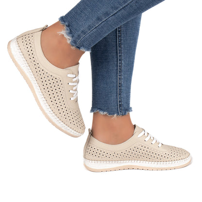Pantofi dama casual 102 bej