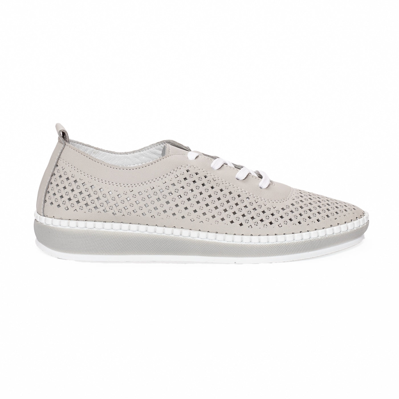 Pantofi dama casual 102 gri deschis