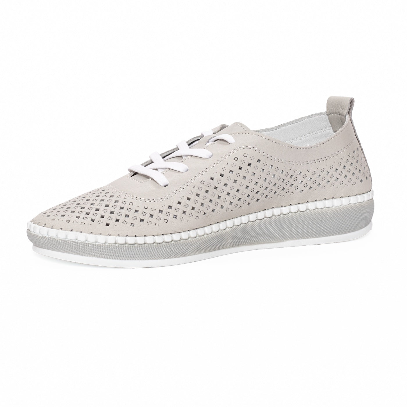 Pantofi dama casual 102 gri deschis