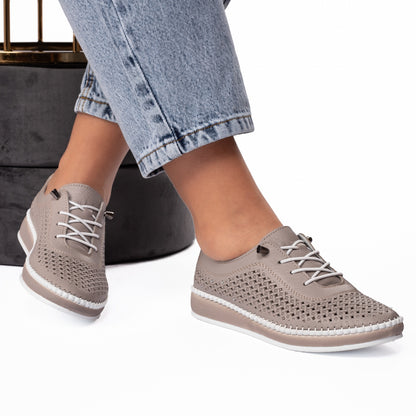 Pantofi dama casual 102 N nude