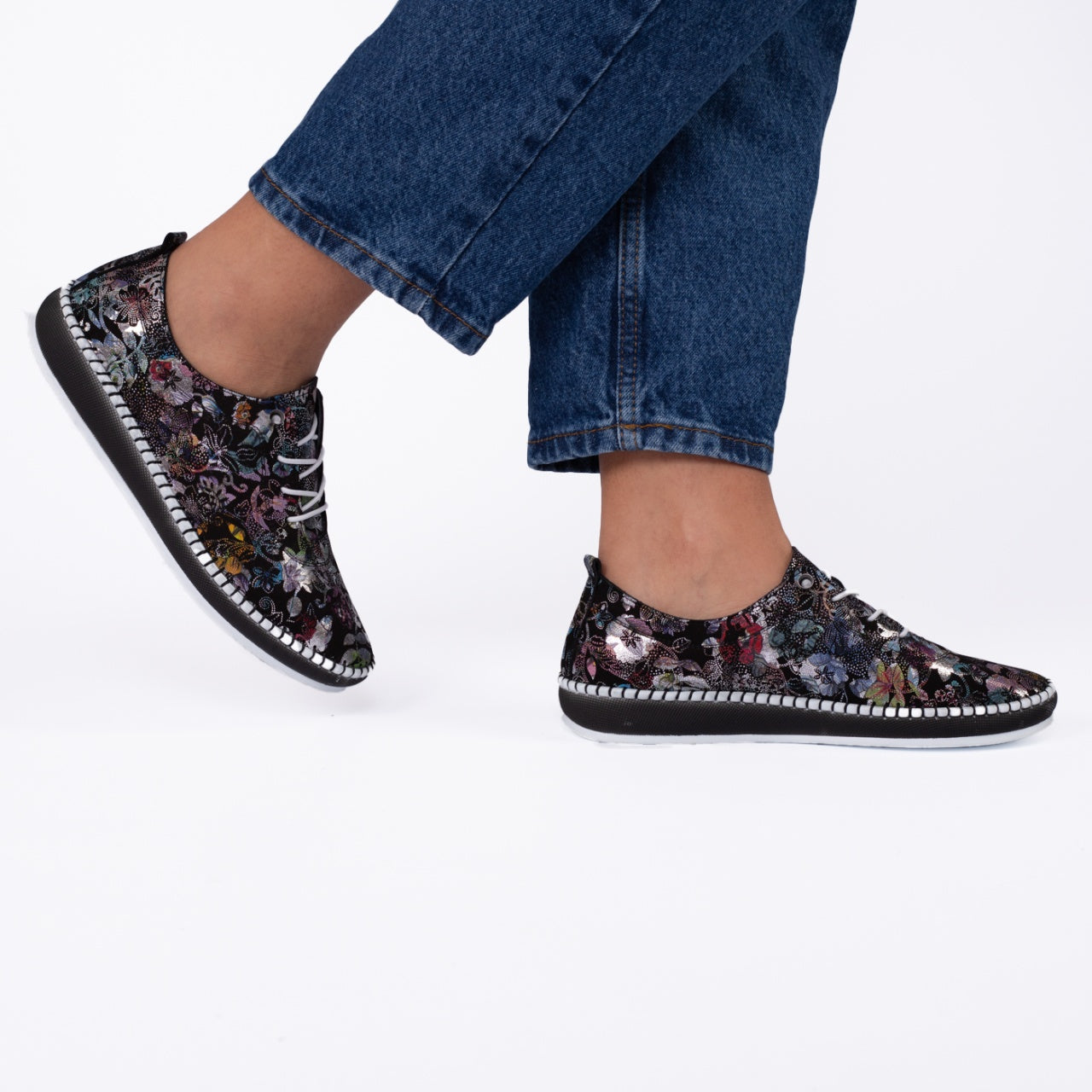 Pantofi dama casual 102 negru KGT