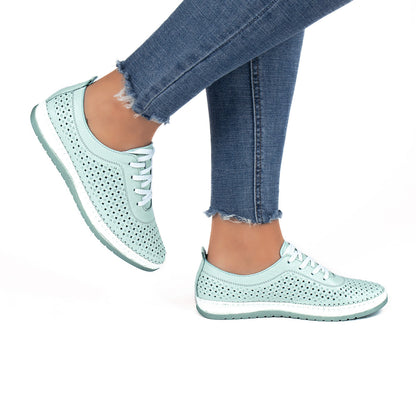 Pantofi dama casual 102 verde