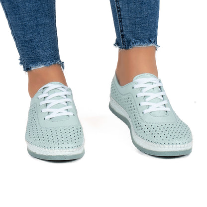 Pantofi dama casual 102 verde