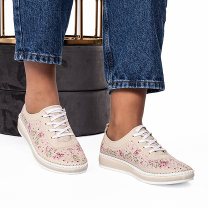 Pantofi dama casual 102 -113 bej