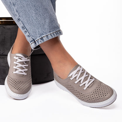 Pantofi dama casual 127 nude