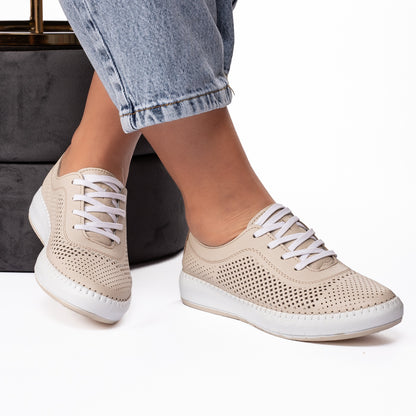 Pantofi dama casual 129 bej