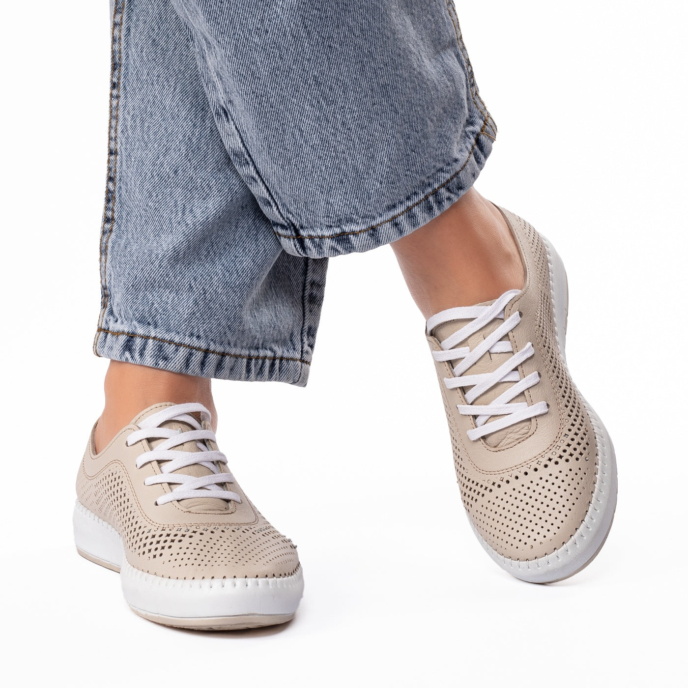 Pantofi dama casual 129 bej