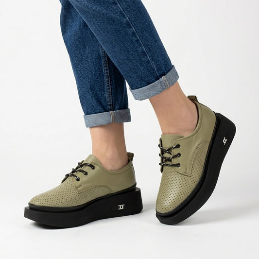 Pantofi dama casual 2050 kaki