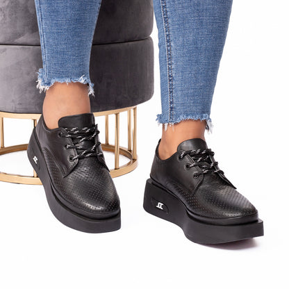 Pantofi dama casual 2050 L negru