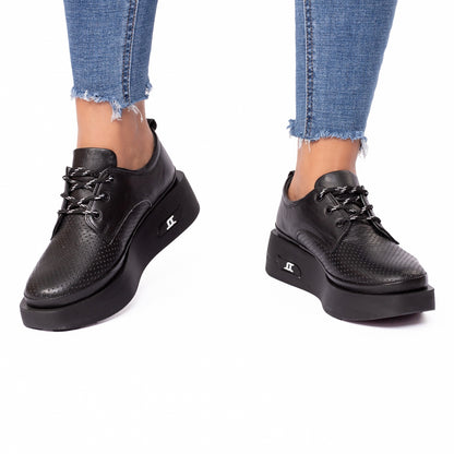 Pantofi dama casual 2050 L negru