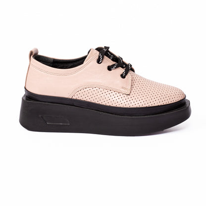 Pantofi dama casual 2050 L pudra