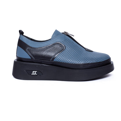 Pantofi dama casual 2051-1 albastru