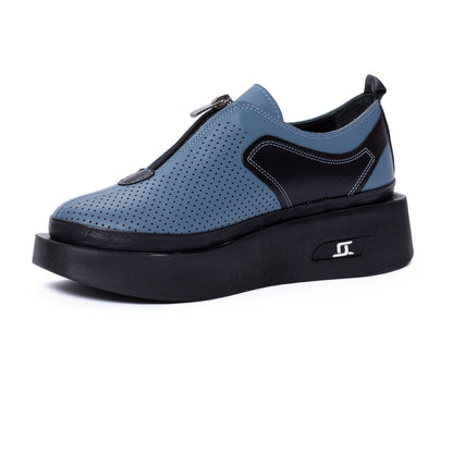 Pantofi dama casual 2051-1 albastru