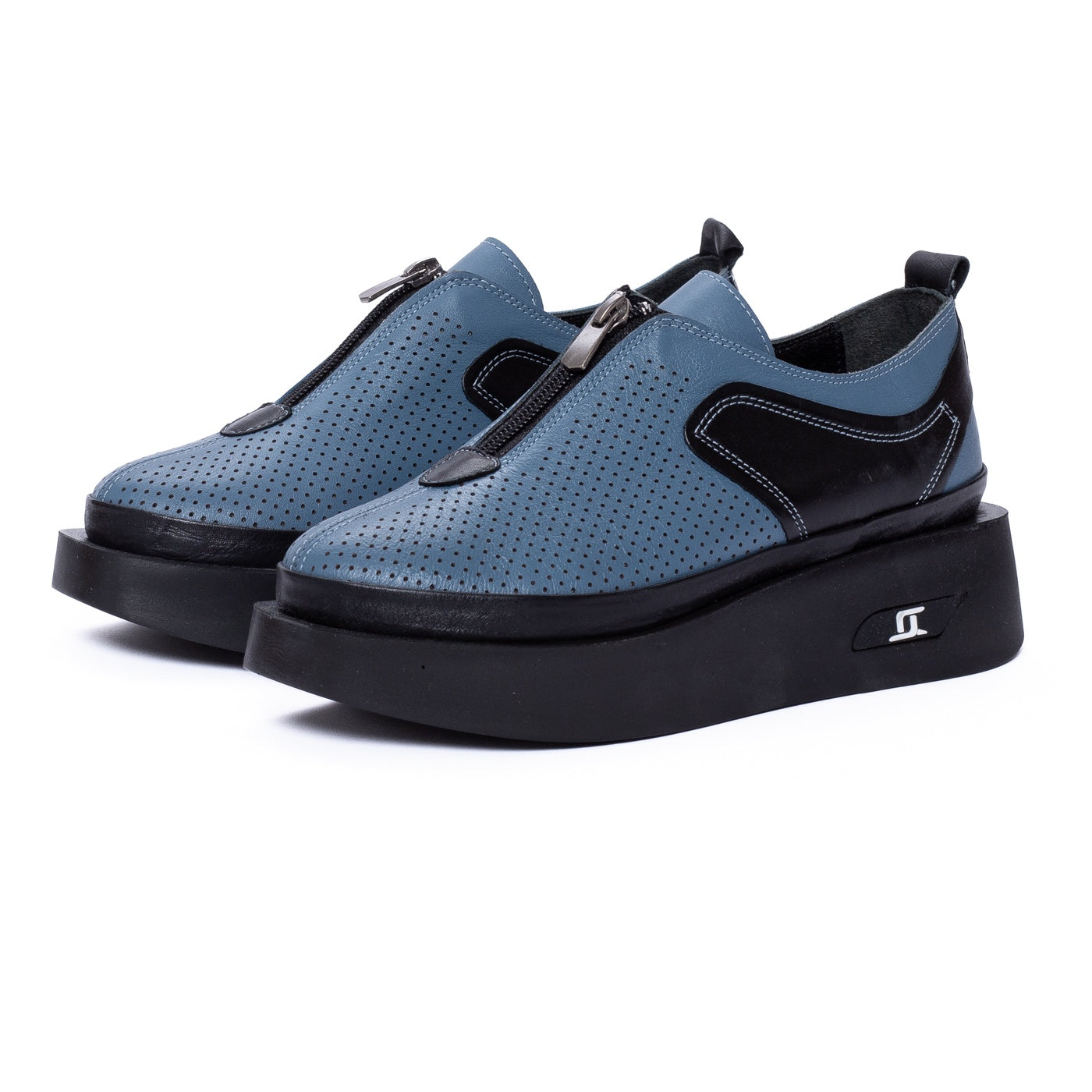 Pantofi dama casual 2051-1 albastru