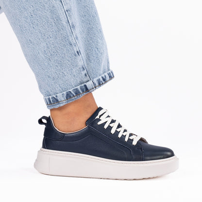 Pantofi dama casual 2320 albastru