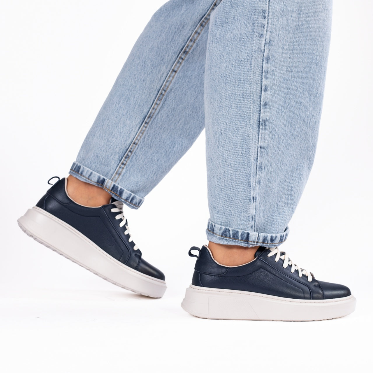 Pantofi dama casual 2320 albastru