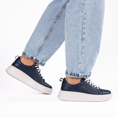 Pantofi dama casual 2320 albastru